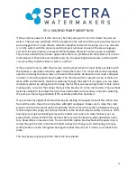 Preview for 27 page of Spectra Watermakers Aquifer 200 DC Operation Manual