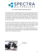 Preview for 28 page of Spectra Watermakers Aquifer 200 DC Operation Manual