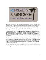 Preview for 3 page of Spectra Watermakers Bimini 300 Installation And Operating Manual