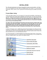 Preview for 7 page of Spectra Watermakers LB-1800C Installation And Operating Manual