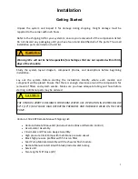 Preview for 7 page of Spectra Watermakers VENTURA 150 Installation And Operation Manual