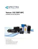 Предварительный просмотр 1 страницы Spectra Watermakers Ventura 150T MPC Installation And Operating Manual