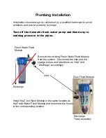 Preview for 4 page of Spectra Watermakers Z-Ion Catalina 300 Mk II Installation Instructions Manual