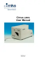 Spectra MKS Cirrus LM99 User Manual preview