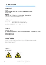 Preview for 9 page of Spectra MKS Cirrus LM99 User Manual