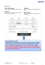 Предварительный просмотр 15 страницы Spectra Powerbox 110 Series User Manual