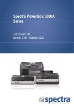 Preview for 1 page of Spectra PowerBox 3000A Series User Manual