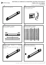 Preview for 3 page of Spectra PROFILITE 45 DOUBLE Mounting Instruction Sheet