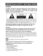 Preview for 2 page of Spectra Studehaker SB6051 Owner'S Manual