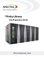 Предварительный просмотр 1 страницы Spectra T-Finity Site Preparation Manual