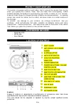 Предварительный просмотр 5 страницы Spectra TT-933BPC User Manual