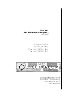 Предварительный просмотр 1 страницы Spectracom 7535-001 User Manual