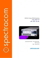 Spectracom GSG-5 series User Manual With Scpi Manual preview