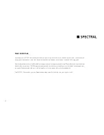 Предварительный просмотр 40 страницы Spectral BRA1-V2 Operating Instructions Manual