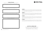 Preview for 52 page of Spectral SCA3 Operating Instructions Manual