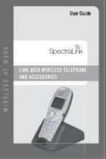 SpectraLink 6020 User Manual preview