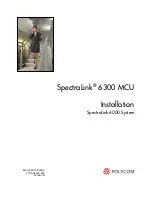 SpectraLink JPI300 Installation Manual preview