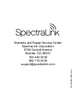 Предварительный просмотр 25 страницы SpectraLink KIRK Base Station 12 User Manual