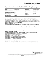 SpectraLink NetLink 150 Technical Bulletin preview