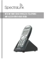 SpectraLink NetLink 8000 User Manual предпросмотр