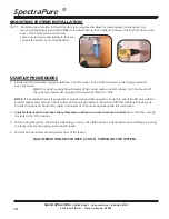 Preview for 13 page of SpectraPure Coffee Lovers System CLS-5-90 Operation Manual