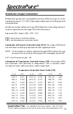 Предварительный просмотр 15 страницы SpectraPure CSP Series Installation And Operating Manual