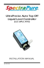 Предварительный просмотр 1 страницы SpectraPure LLC-UPLC-ATO Installation Manual