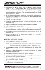 Preview for 13 page of SpectraPure MaxCap MC-RODI-180-AF Installation And Operating Manual