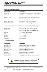 Preview for 32 page of SpectraPure MaxCap MC-RODI-180-AF Installation And Operating Manual