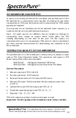 Preview for 13 page of SpectraPure MaxPure MPDI-180 GPD Installation And Operating Manual