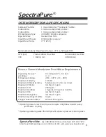 Preview for 3 page of SpectraPure MaxPure MPRO-300 RO System Installation And Operating Manual