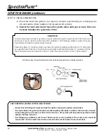 Предварительный просмотр 10 страницы SpectraPure MC-RODI-200UHE Owner'S Manual & Installation Instructions