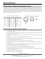 Предварительный просмотр 12 страницы SpectraPure MC-RODI-400UHE-20 Owner'S Manual & Installation Instructions