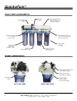 Предварительный просмотр 4 страницы SpectraPure PERFORMANCE PLUS MC-RODI-100-PPLUS Owner'S Manual & Installation Instructions