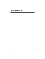 Предварительный просмотр 23 страницы SpectraPure PROPLUS DI System Installation And Operating Manual