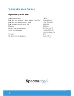 Preview for 22 page of Spectravision PLP-REM Owner'S Manual