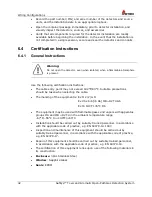 Предварительный просмотр 42 страницы Spectrex SafEye Quasar 950 User And Maintenance Manual