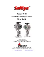 Preview for 1 page of Spectrex SafEye Xenon 700S User Manual