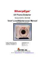 Spectrex SharpEye 20/20U User And Maintenance Manual preview