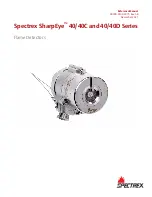 Spectrex SharpEye 40/40C Series Reference Manual preview