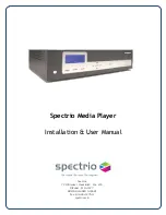 Предварительный просмотр 1 страницы Spectrio C500 Installation & User Manual