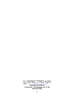 Preview for 12 page of Spectro-UV Spectroline AccuPRO XP-2000A Operator'S Manual