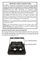 Preview for 3 page of Spectro-UV Spectroline EDGE 13 Operator'S Manual