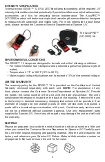 Preview for 5 page of Spectro-UV Spectroline EDGE 13 Operator'S Manual