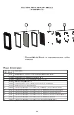 Preview for 22 page of Spectro-UV Spectroline EDGE 13 Operator'S Manual