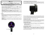 Предварительный просмотр 17 страницы Spectro-UV Spectroline UV-365MEH/F Manual