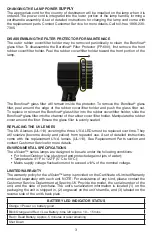 Предварительный просмотр 3 страницы Spectro-UV Spectroline uVision Series Manual