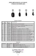 Предварительный просмотр 32 страницы Spectro-UV Spectroline uVision Series Manual