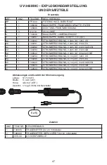 Предварительный просмотр 47 страницы Spectro-UV Spectroline uVision Series Manual