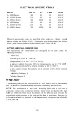 Preview for 10 page of Spectro-UV SPECTROLINKER XL-1000 Operator'S Manual